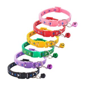 קולר חתולים עם לבבות