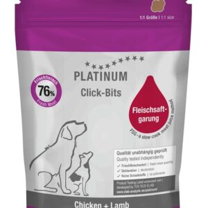 Platinum חטיף לכלב עוף וכבש 150 גרם