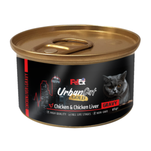 Petex מעדן עוף עם כבד עוף ברוטב 85 גרם אורבן קט גולד