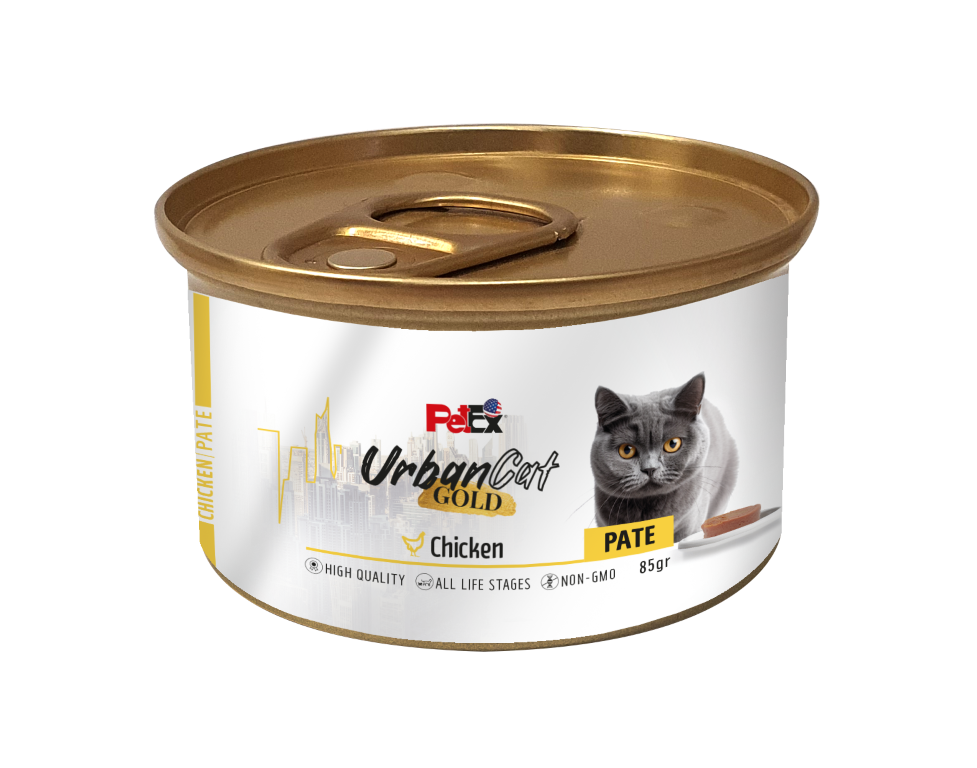 Petex מעדן פטה עוף 85 גרם אורבן פט גולד