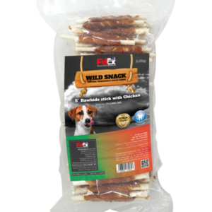 Petex עצם רול 5 אינץ' עוף אריזת 1 ק"ג