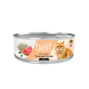belif - מעדן בטעם טונה ושיראסו בג'לי 80 גרם