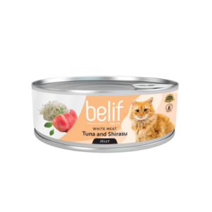 belif - מעדן בטעם טונה ושיראסו בג'לי 80 גרם