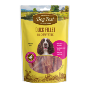 Dog Fest - מקל לעיסה עטוף פילה ברווז 90 גרם