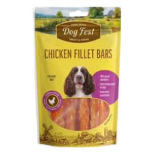 Dog Fest - מקל לעיסה עם רצועות עוף 90 גרם