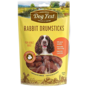 Dog Fest - חטיפי פולקע בטעם ארנב Rabbit drumsticks