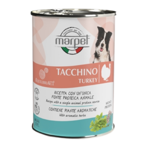 אקוליברייה שימורים לכלבים 400 גרם בטעם הודו