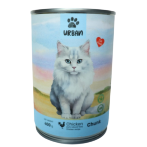 נתחים אורבן חתולים עוף 400 גרם