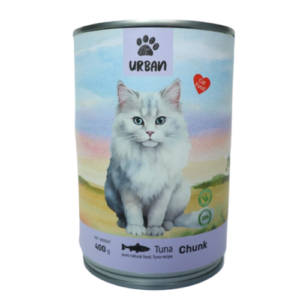 נתחים אורבן חתולים טונה 400 גרם