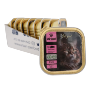 מעדן אורבן חתולים פטה סלמון 100 גרם