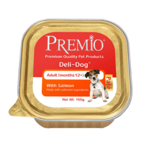 פרמיו פטה סלמון לכלב 150 גרם