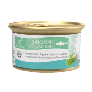 אקוליברייה מעדן לחתול סרדין 85 גרם