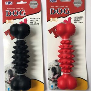 a'fen עצם גומי קשיח + חורים בצדדים לחטיף