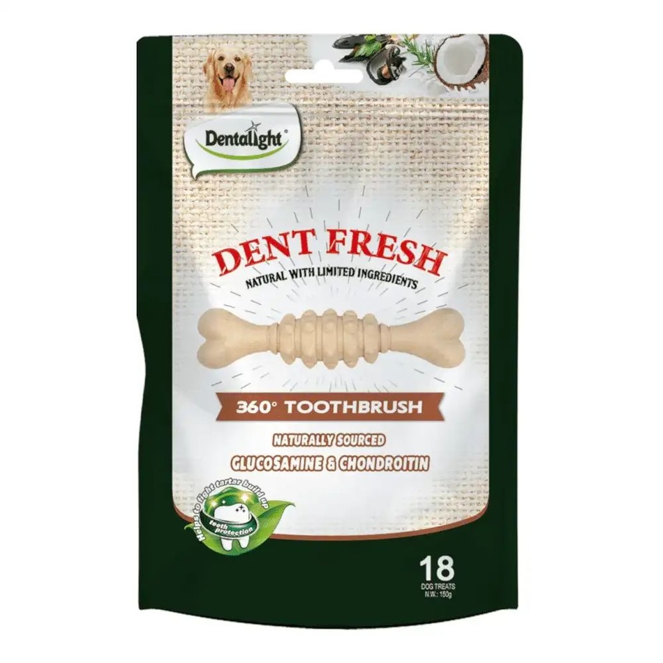 dent fresh - חטיף דנטלי מועשר בגלוקוזמין למפרקים 150 גרם