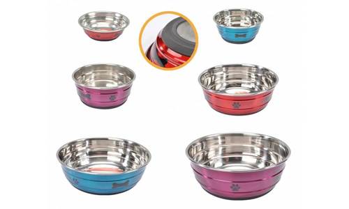 Camon קערת אוכל נירוסטה 2500 מ"ל סלקטה