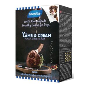 smookies - עוגיות טבעיות לכלב בטעם כבש ושמנת 200 גרם