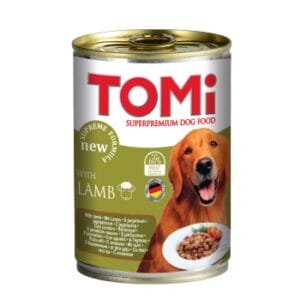 TOMI שימורים לכלבים 400 גרם בטעם כבש
