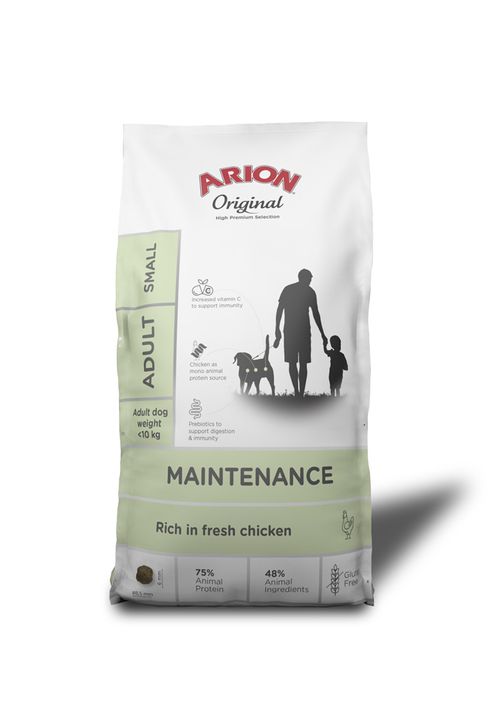 Arion אריון עוף לכלבים מגזע קטן ללא גלוטן 2 ק"ג