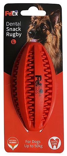 PETEX כדור בייסבול דנטלי לכלבים עד 50 ק"ג
