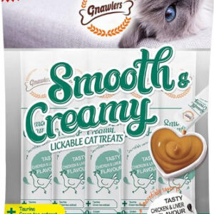 חטיף קרם נוזלי לחתול בטעם כבד ועוף 300 גרם