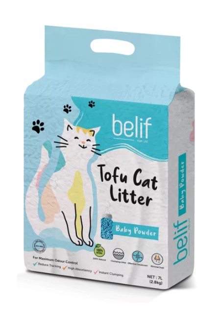 חול belif טופו בריח BABY POWDER 7 ליטר