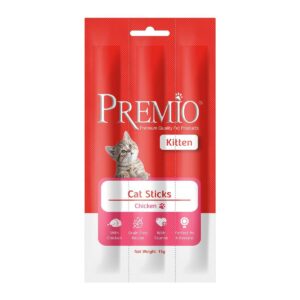 פרמיו סטיק חתלתול עם עוף 15 גרם