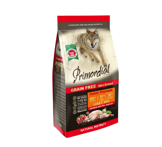 Primordial mini breed שליו וברווז 2 ק"ג