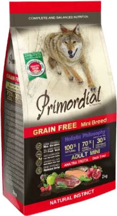 Primordial mini breed ברווז ופורל 2 ק"ג