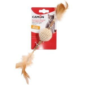 Camon מטאטאבי משחק חתולים מקל נוצה