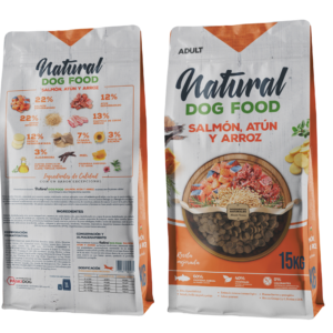 PASKIDOG נטורל סלמון וטונה 15 ק"ג