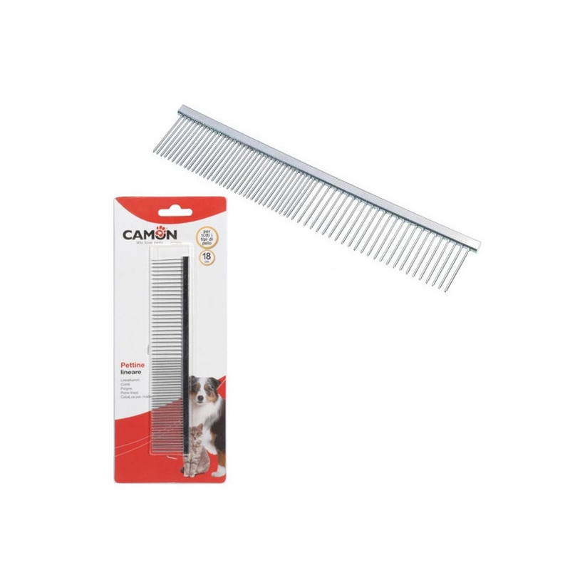 Camon מסרק כרום לפרווה 18 סמ