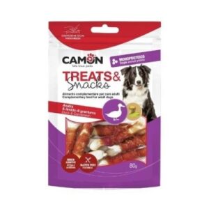 Camon חטיף "עצם" עמילן תירס ובשר ברווז 80 גרם