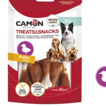 Camon חטיף שוקי ברווז 80 גרם