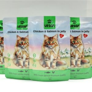 פאוץ' אורבן חתולים טונה סלמון 85 גרם