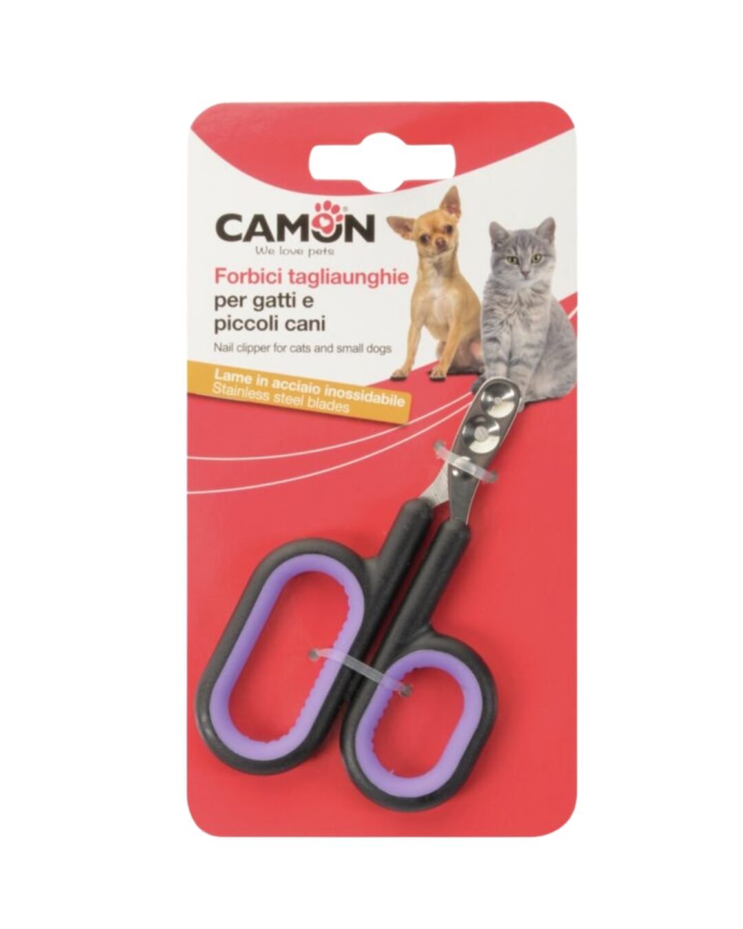 Camon קוצץ ציפורניים דו מצבי פלדה