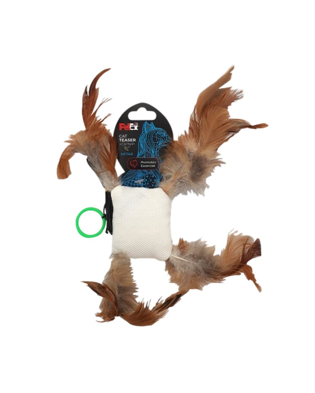 PETEX צעצוע לחתול כרית בד בתוספת קטניפ