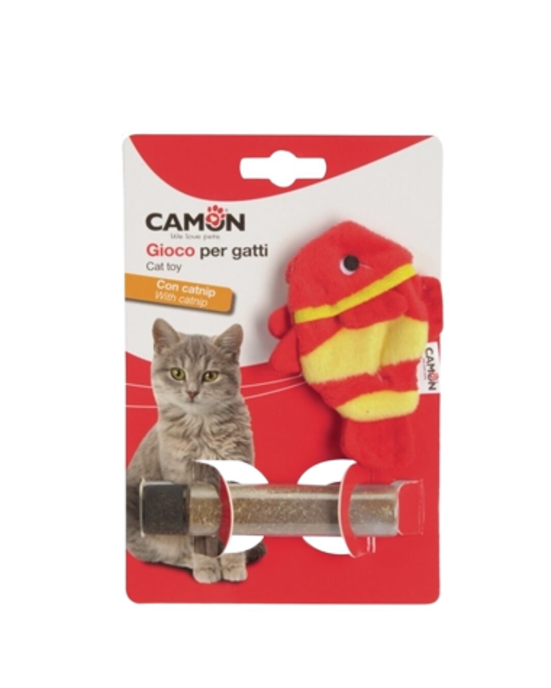 Camon צעצוע בד לחתול + קטניפ – תמונה 3