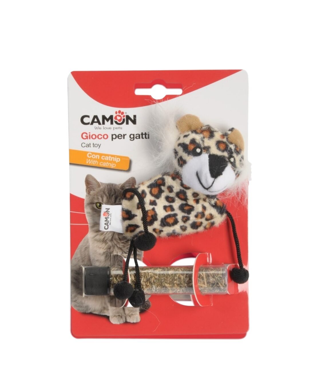 Camon צעצוע בד לחתול + קטניפ – תמונה 2