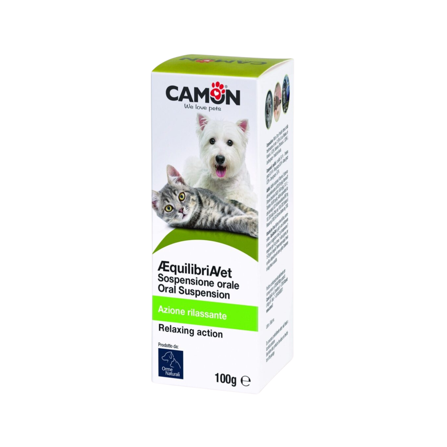 Camon אקוליברייה תוסף להרגעה לכלב/חתול 100 גרם