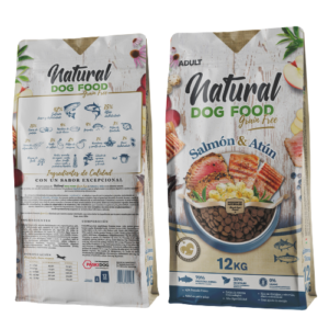 PASKIDOG נטורל סלמון וטונה היפואלרגני ללא דגנים 12 ק"ג