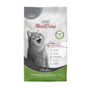 Platinum meatcrisp מזון יבש לחתולים בוגרים בטעם עוף 3 ק"ג