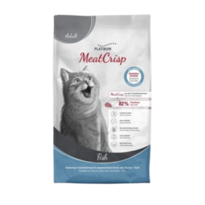 Platinum meatcrisp מזון יבש לחתולים בוגרים בטעם דג 3 ק"ג