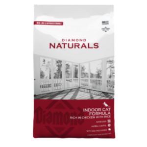 Diamond Naturals indoor חתולים בוגרים עוף ואורז 3 ק"ג