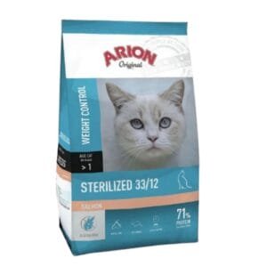 Arion אריון חתול סטרילייז סלמון 2 ק"ג