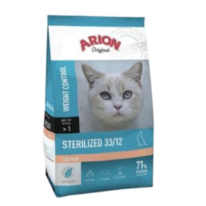 Arion אריון חתול סטרילייז סלמון 2 ק"ג