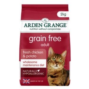 Arden Grange ארדן גרנז' לחתול בוגר בטעם עוף 2 ק"ג