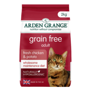 Arden Grange ארדן גרנז' לחתול בוגר בטעם עוף 2 ק"ג