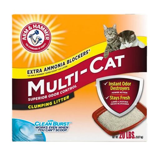 ARM&HAMMER חול מולטי קט 9 ק"ג