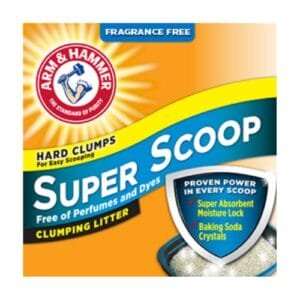ARM&HAMMER חול סופר סקופ ללא ריח 9 ק"ג