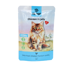 פאוץ' אורבן חתולים עוף קיטן 85 גרם